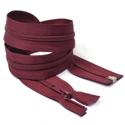 Молния MaxZipper пласт. спираль №5-N 45см цв.F179 (173) т.бордовый уп.50шт