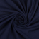 Ткань трикотаж Футер 2х нитка петля с лайкрой 240г пенье 180см индиго 19-3925 уп.10м