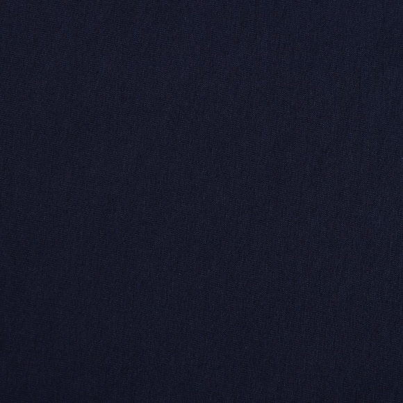 Ткань трикотаж Футер 2х нитка петля с лайкрой 240г пенье 180см индиго 19-3925 уп.10м