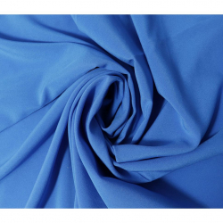 Ткань Софт Ниагара 110 г/м? 94% полиэстер, 6% спандекс шир.150 см арт.Р.11412.14 цв.14 синий уп.25м