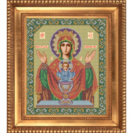 Набор для вышивания бисером GALLA COLLECTION арт.И 006 Икона Божией Матери Неупиваемая чаша 28x33 см Набор для вышивания бисером GALLA COLLECTION арт.И 006 Икона Божией Матери Неупиваемая чаша 28x33 см