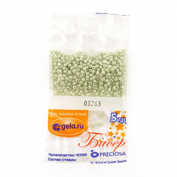 Бисер №10, 5 г., цвет 03263