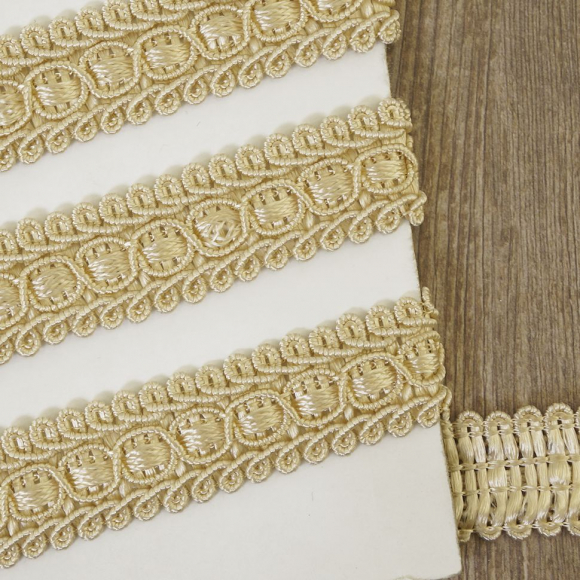 Тесьма PEGA тип интерьерная, цвет бежевый, 23 мм