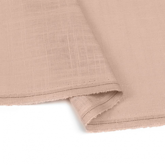 Ткань льняная 190 г/м? лен 40%, вискоза 60% шир.140 см арт.TBY.Li.1002.31 цв.31 пудра розовая уп.1м Ткань льняная 190 г/м? лен 40%, вискоза 60% шир.140 см арт.TBY.Li.1002.31 цв.31 пудра розовая уп.1м