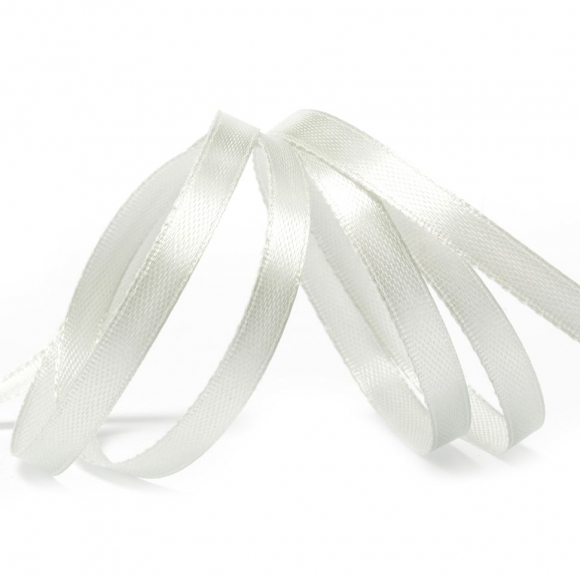 Лента атласная 6мм цв.3108 св.серый IDEAL уп.27,4 м