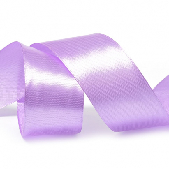 Лента атласная 38мм цв.3114 фиолетовый IDEAL уп.27,4 м