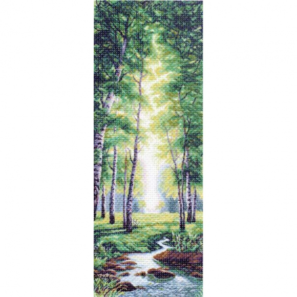 Рисунок на канве МАТРЕНИН ПОСАД арт.40х90 - 1358 Весенний полдень