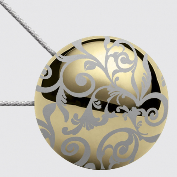 Магнитные клипсы для штор ? 45 с тросом (30 см) цвет №2У3