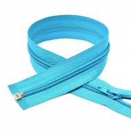 Молния MaxZipper пласт. спираль №5-N 55см цв.F205 голубой уп.50шт