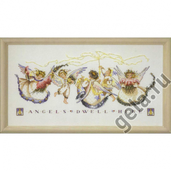 Схема для вышивания MIRABILIA, "Ангелы" Схема для вышивания MIRABILIA, "Ангелы"
