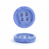 Пуговицы пластик CN 2732 цв.12 синий 18L-11мм, 4 прокола, 72 шт