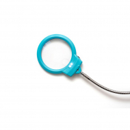 Лупа гибкая с LED подсветкой на прищепке