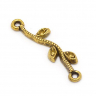 Фурнитура для бижутерии (Коннекторы) TESОRO арт.TS.AC411 цв.золото 30мм, in ?2 мм