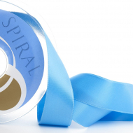 19152_Лента атласная двусторонняя SAFISA, 50 мм, 25 м, цвет 16, бирюзовый