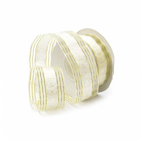 Ленты декоративные арт.TBY.ЛМ.YC-02.4 шир.2,5см цв.1002 уп.9,14 м Ленты декоративные арт.TBY.ЛМ.YC-02.4 шир.2,5см цв.1002 уп.9,14 м