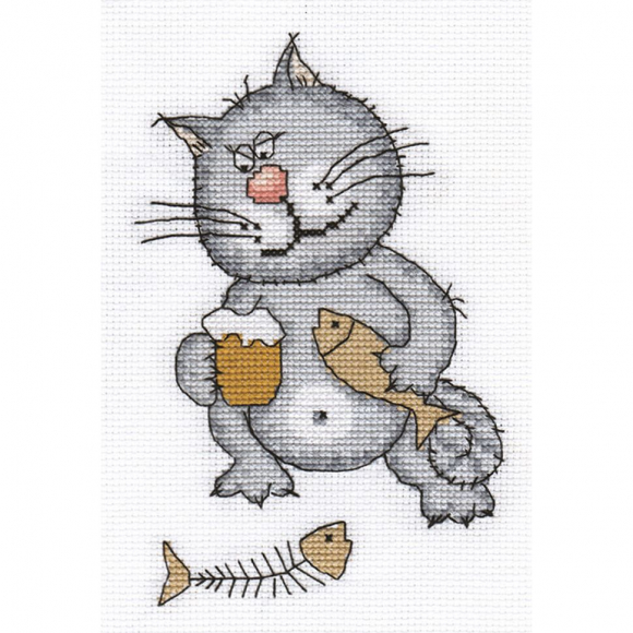 Набор для вышивания PANNA арт. K-0084 Жить хорошо 11х16 см