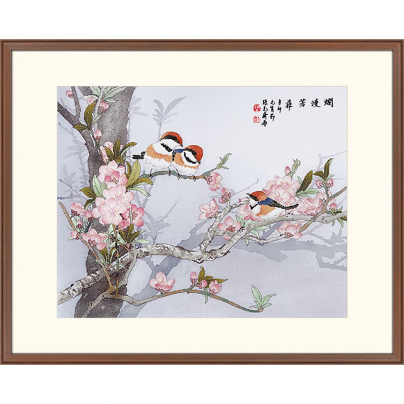 163740_Набор для вышивания "Прелестный весенний день"