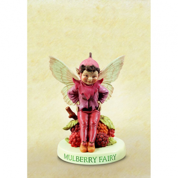 Фигурка декоративная, цветочный эльф "Шелковица"