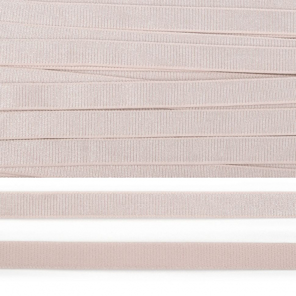 Резинка TBY бельевая (для бретелей) 15мм арт.RBB15185S цв.S185 серебристый пион уп.25м