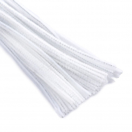 Проволока-синель Magic 4 Hobby арт.TBY.120629-026 10x300mm цв.белый уп.50шт