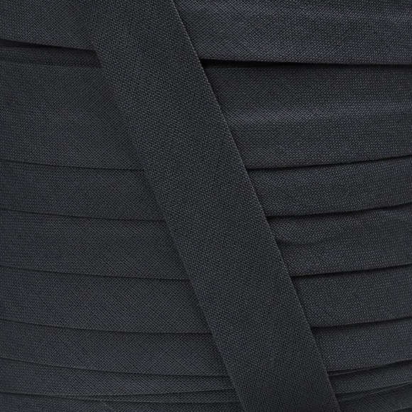 Косая бейка хлопок TBY арт.CB20 шир.20мм цв.F312 темно-серый уп.132 м Косая бейка хлопок TBY арт.CB20 шир.20мм цв.F312 темно-серый уп.132 м