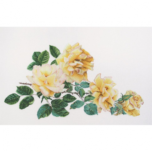 Набор для вышивания THEA GOUVERNEUR арт.429 Роза Мира 65х44 см