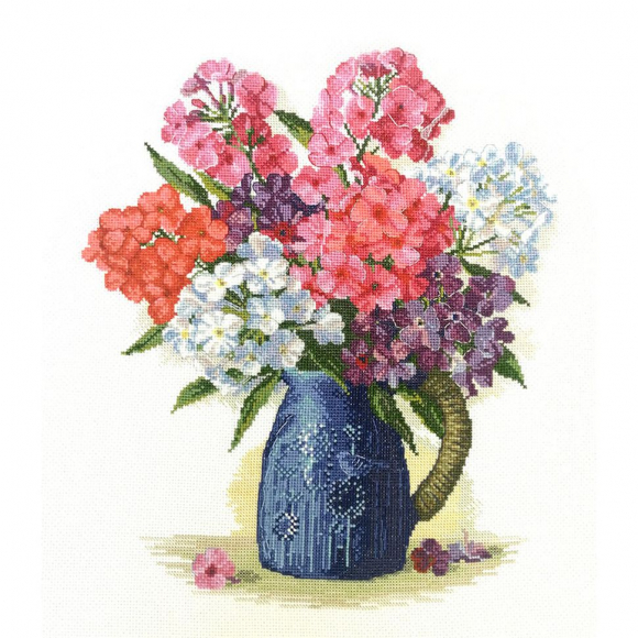 Набор для вышивания МАРЬЯ ИСКУСНИЦА арт.04.005.23 Флоксы 30х35 см