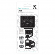 95285_Набор ножей для вырубки "Свадебные фразы", маленький