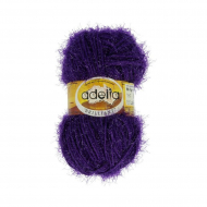 Пряжа ADELIA BRILLIANT (100% полиэстер) 10х50г/90 м цв.13 т.фиолетовый
