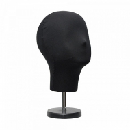 Манекен для головных уборов на стойке Р-56 чер АВ Манекен для головных уборов на стойке Р-56 чер АВ