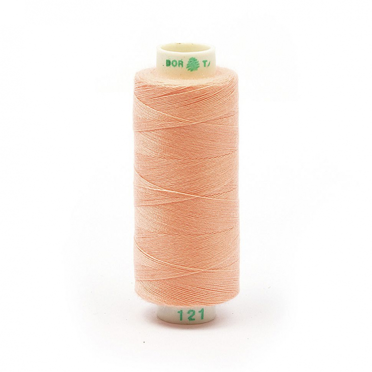 Нитки Dor Tak бытовые 40/2 полиэстер 366м цв.121 персиковый