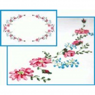 Набор для вышивания ЧАРИВНА МИТЬ арт.Л-010 Хризантемы с незабудками 150х100 см