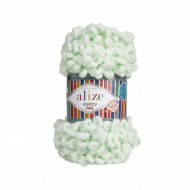 Пряжа для вязания Ализе Puffy Fine (100% микрополиэстер) 5х100г/14м цв.464 мята