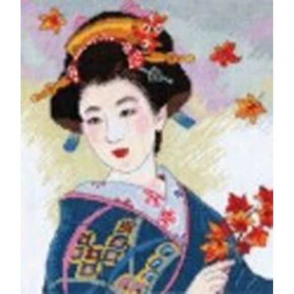 Набор для вышивания АЛИСА арт.4-04 Созерцание листопада 23х26 см