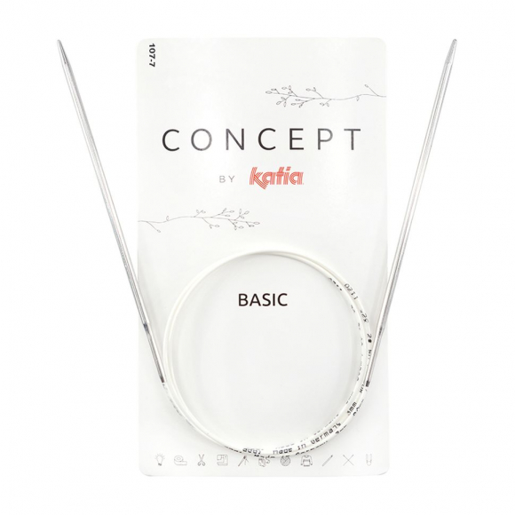 Спицы круговые супергладкие CONCEPT BY KATIA Basic №6,5 50 см
