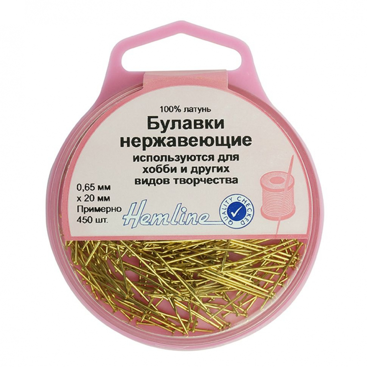 106110_Булавки-гвоздики для хобби в пластиковом контейнере