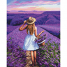 Алмазная мозаика Ah5384 Лавандовая мечта 40х50