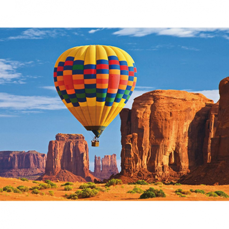 Картины мозаикой Molly арт.KM0722 Воздушное путешествие (12 цветов) 15х20 см