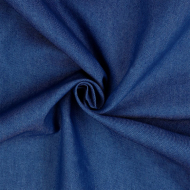 Ткань Джинс 115 г/м? 65% хлопок, 35% полиэстер шир.150 см арт.TBY.Jns.32100.4 цв.04 синий уп.5м Ткань Джинс 115 г/м? 65% хлопок, 35% полиэстер шир.150 см арт.TBY.Jns.32100.4 цв.04 синий уп.5м