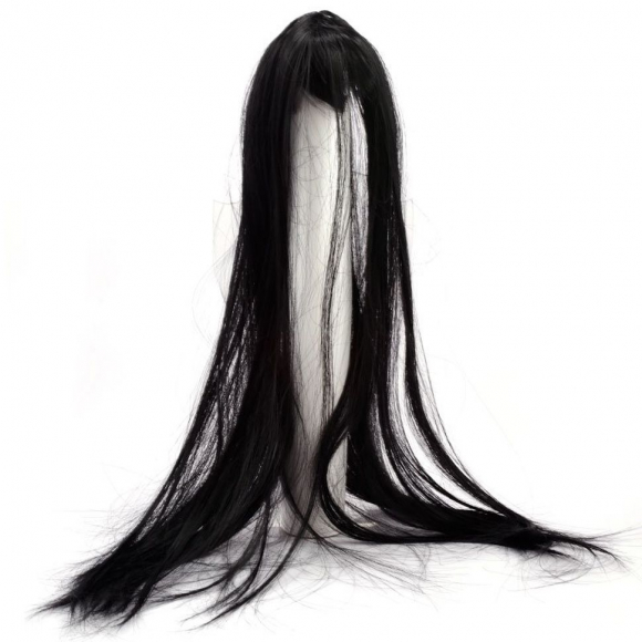 Парик с челкой Элит №1/30 арт.КЛ.21003 ?5 см, L 50см