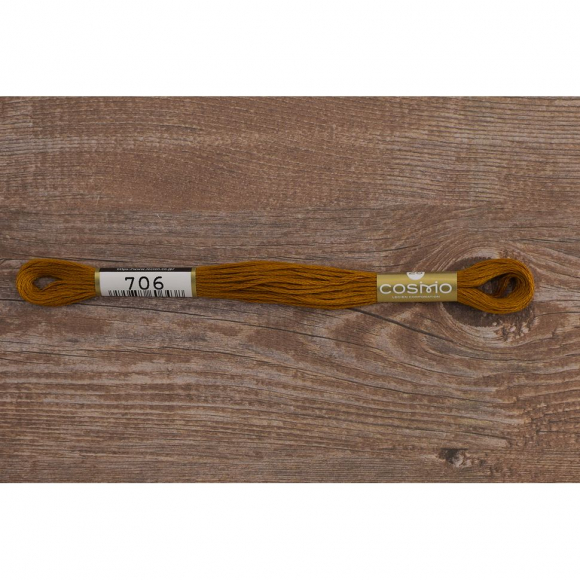 164587_Мулине COSMO однотонный цвет 706