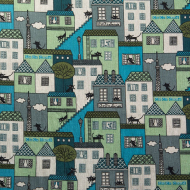 Ткань Лен, арт.TBY-DJ-05, 140г/м?, 30% лен 70% хлопок, уп.50х50см