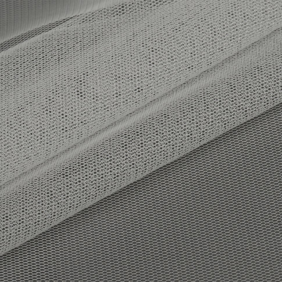 Сетка стрейч матовая арт.TBY-TL01 40г/м? 100% полиэстр ш.150см цв.белый рул.10м Сетка стрейч матовая арт.TBY-TL01 40г/м? 100% полиэстр ш.150см цв.белый рул.10м