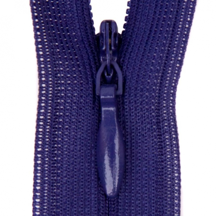 Молния потайная нераз 60см S-067 синий темный SBS уп.100шт