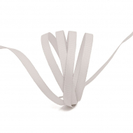 Лента Ideal репсовая в рубчик шир.6мм цв. S186 розово-серый уп.27,42м