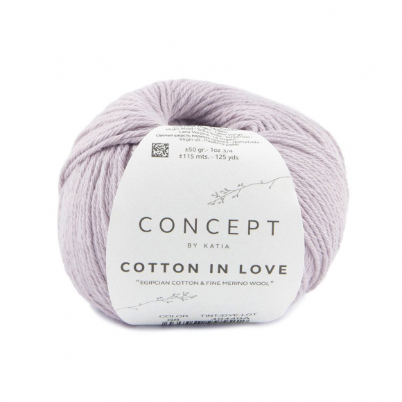 182646_Пряжа Cotton in Love, 50% хлопок, 50% мериносовая шерсть, 50 г, 115 м