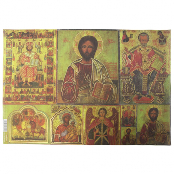 Карта для декупажа "Иконостас"