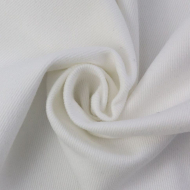 Ткань Джинс 320 г/м? 98% хлопок, 2% спандекс шир.148 см арт.Р.22180.01 цв.01 белый уп.25м