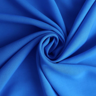 Ткань Штапель 130 г/м? 100% вискоза шир.145 см арт.Р.14869.19 цв.19 синий уп.25м
