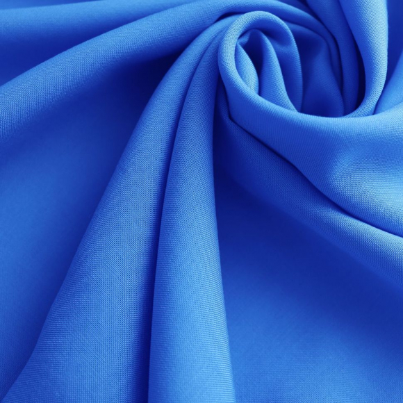 Ткань Штапель 130 г/м? 100% вискоза шир.145 см арт.Р.14869.19 цв.19 синий уп.25м